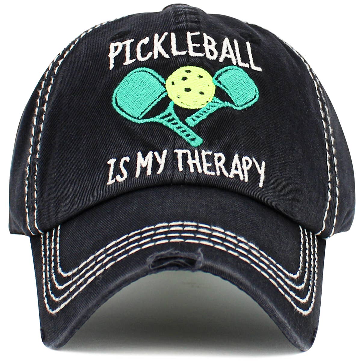 Pickleball Washed Vinted Cap