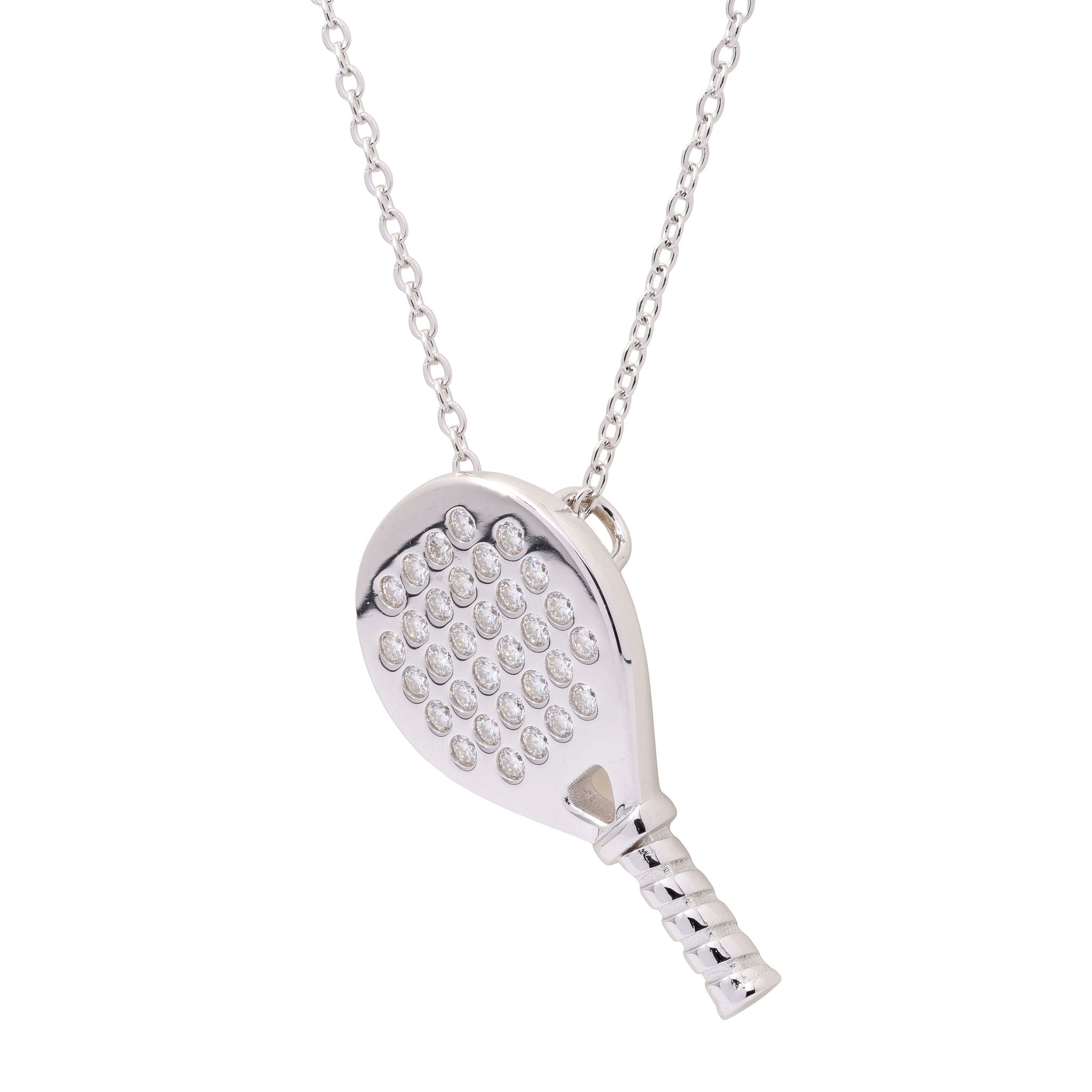 Padel pendant on chain