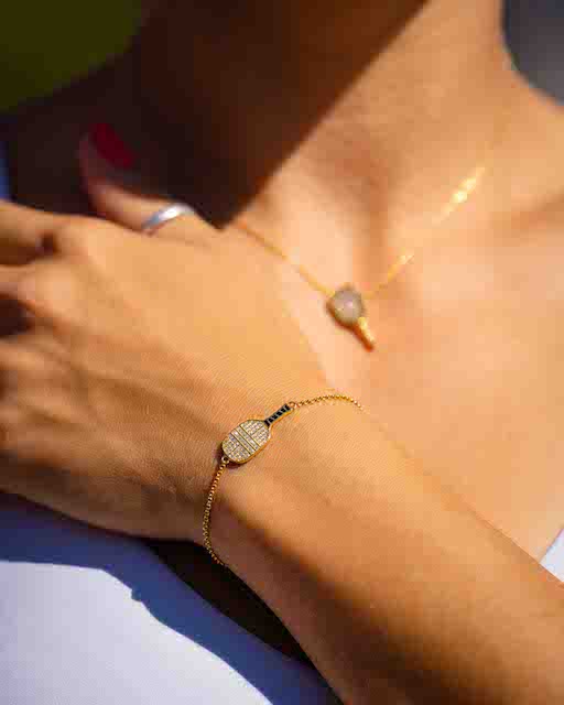 Cubic Pickleball Bracelet