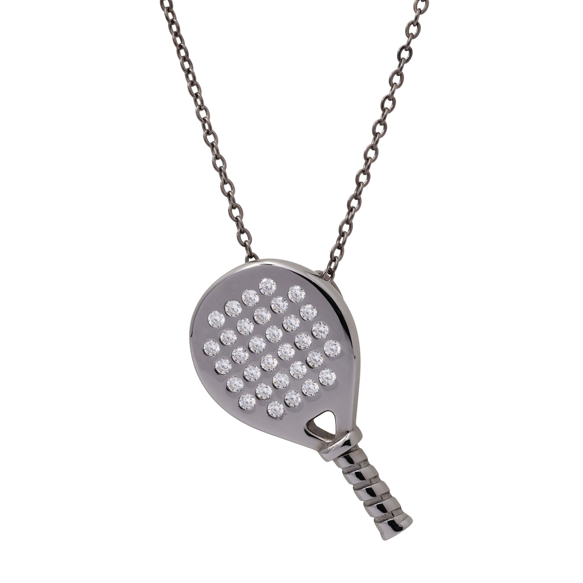 Padel pendant on chain
