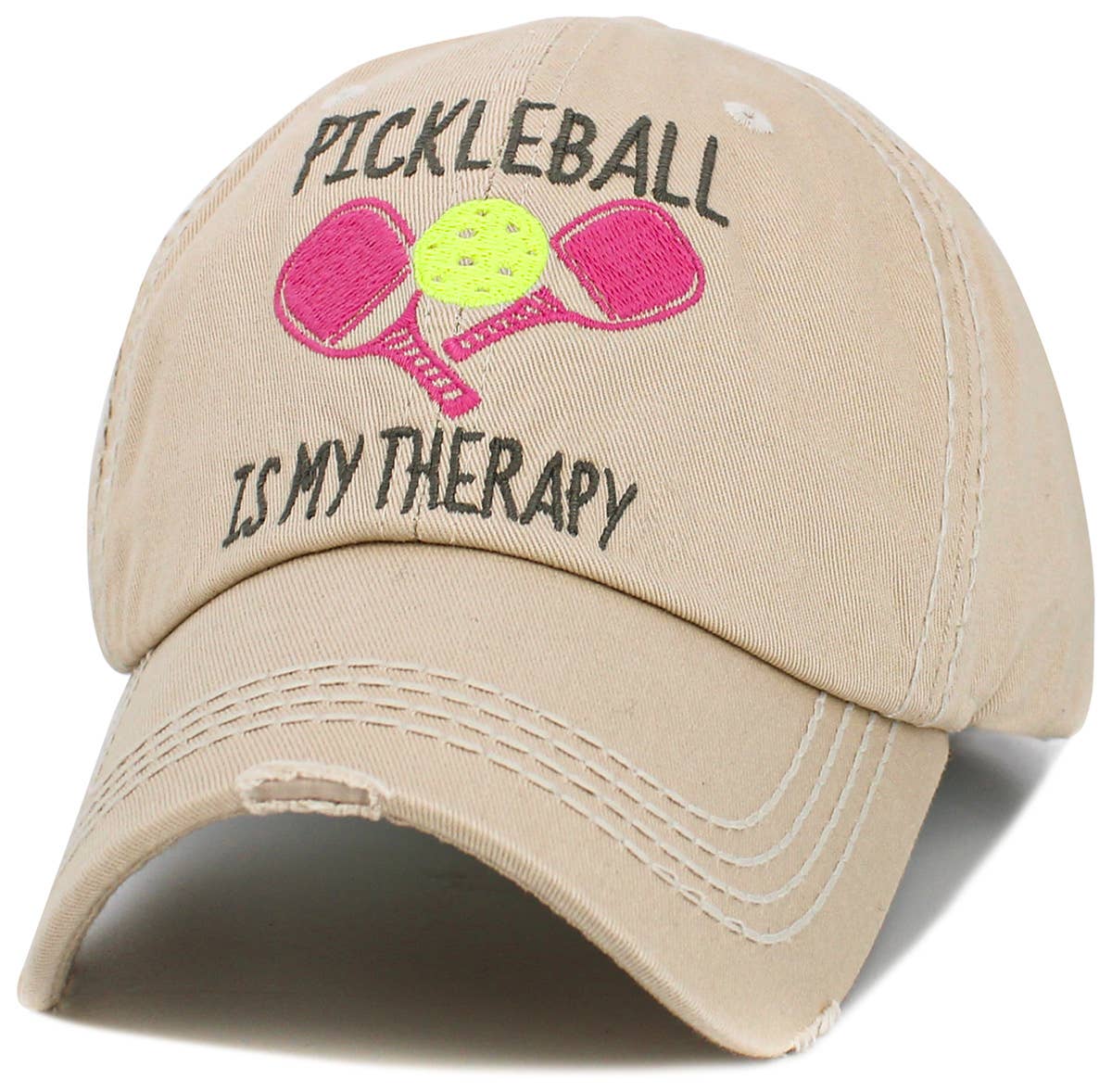 Pickleball Washed Vinted Cap