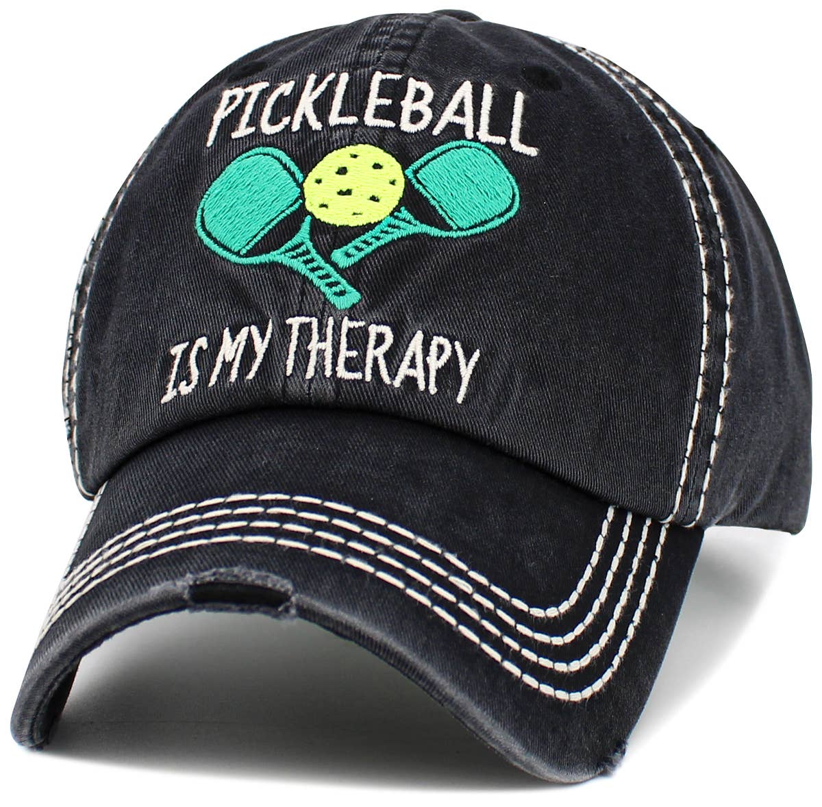 Pickleball Washed Vinted Cap