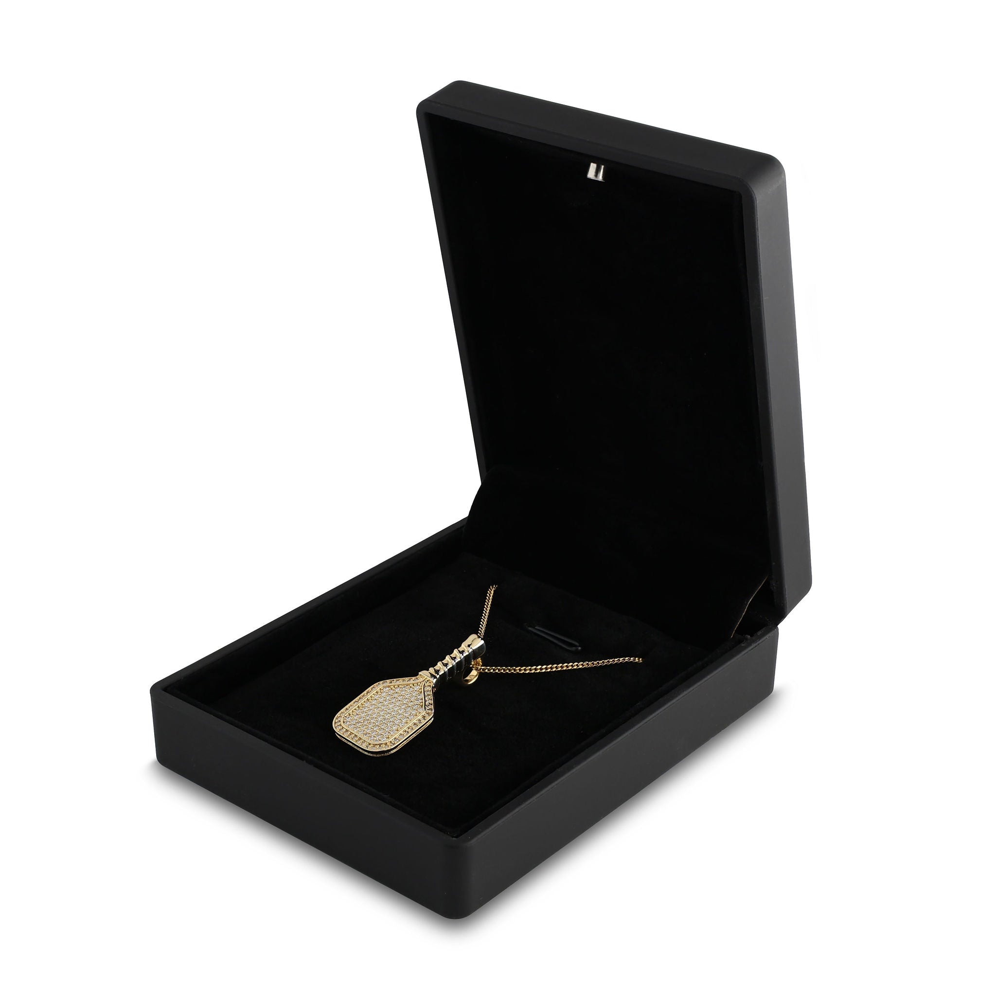 White Moissanite Paddelle